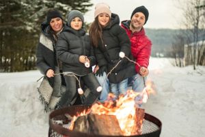 Profiter de votre cour arrière en hiver