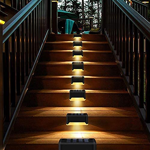 Lumière solaire escalier