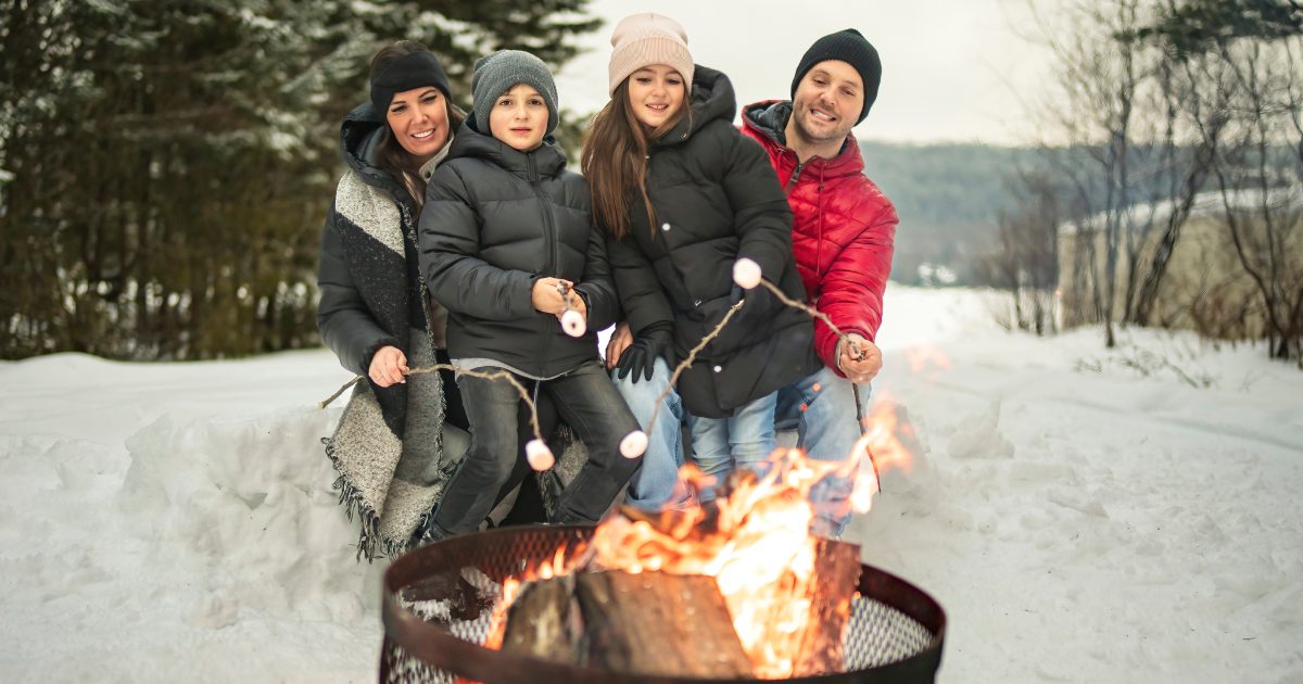 Profiter de votre cour arrière en hiver