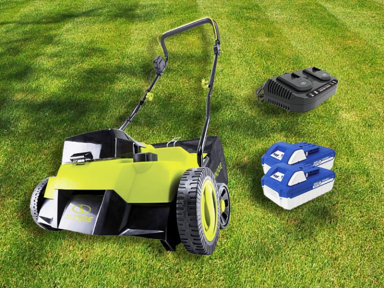 DP Sun Joe DTS15   Scarificateur et dechaumeur a batteries 768x576