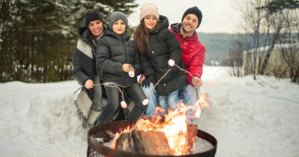 Profiter de votre cour arrière en hiver