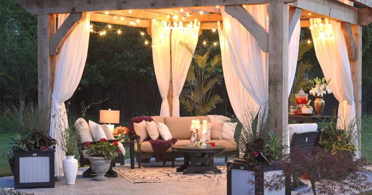 Lumières de patio