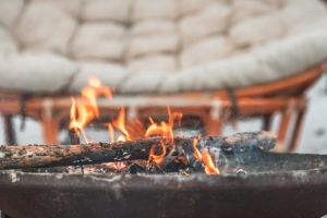 Foyer Exterieur Hiver